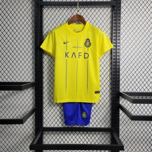 2023/2024 Kids Size Al-Nassr Home Football Shirt