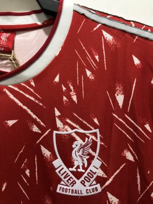 1989/1991 Retro Long Sleeve Liverpool Home Football Shirt 1:1 Thai Quality