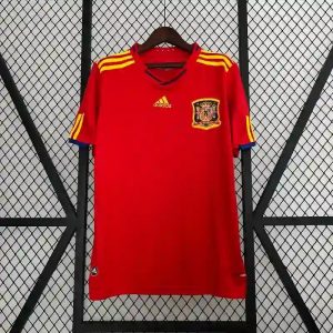 2010 Retro Spain Home Soccer Shirt 1:1 Thai Quality