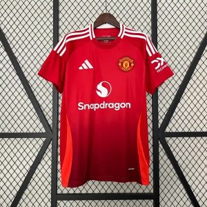 2024/2025 Manchester United Home Soccer Jersey 1:1 Thai Quality