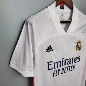 2020/2021 Retro Real Madrid Home Football Shirt