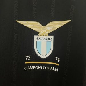 2024/2025 Lazio 50th Anniversary Edition Black Soccer Jersey 1:1 Thai Quality