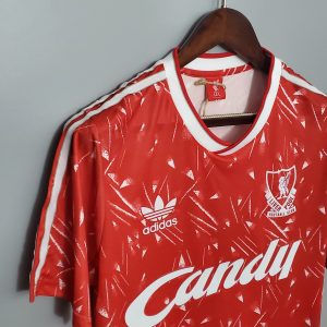 Retro 1989/1991 Liverpool Football Shirt Home 1:1 Thai Quality