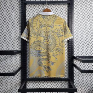 2023/2024 Real Madrid Chinese Gold Dragon Football Shirt