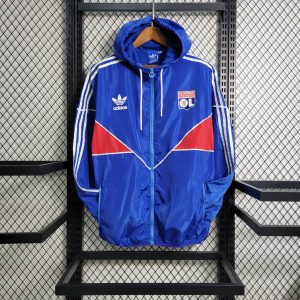 2023/2024 Lyon Windbreaker Blue Football Jersey