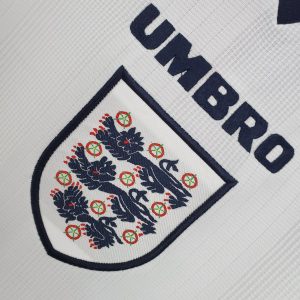 1996 Retro England Home Soccer Jersey 1:1 Thai Quality