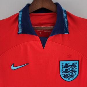 2022 FIFA World Cup England Away Soccer Jersey