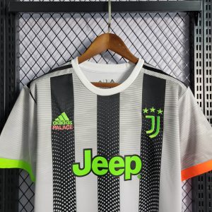 2019/2020 Retro Juventus Joint Edition Black and White Stripes Soccer Jersey 1:1 Thai Quality