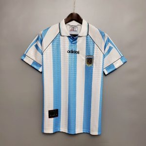 1996 Retro Argentina National Team Home Jersey