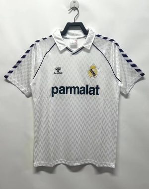 1986/1987 Retro Real Madrid Home Football Shirt 1:1 Thai Quality