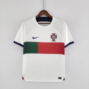 2022 FIFA World Cup Portugal Away Football Shirt