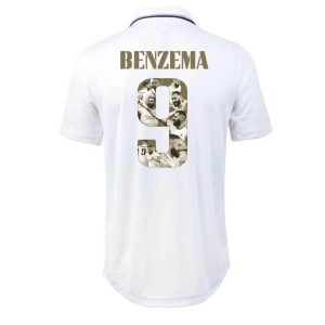 2022/2023 Real Madrid Home Benzema Ballon d’Or Football Shirt