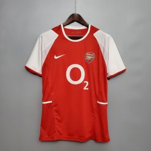 2002/2004 Retro Arsenal Home Football Shirt 1:1 Thai Quality