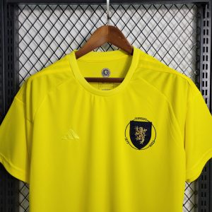 2023 Scotland Goalkeeper Yellow Football Shirt