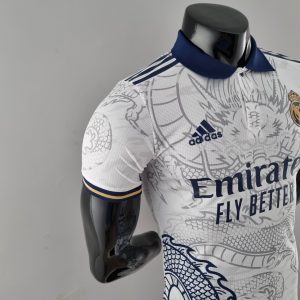 2022/2023 Player Version Real Madrid Chinese Dragon White